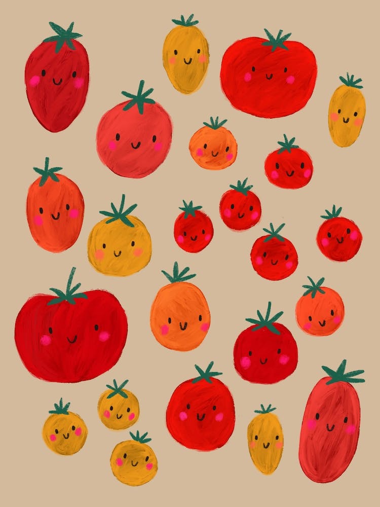 Happy Veg Tasty Tomatoes