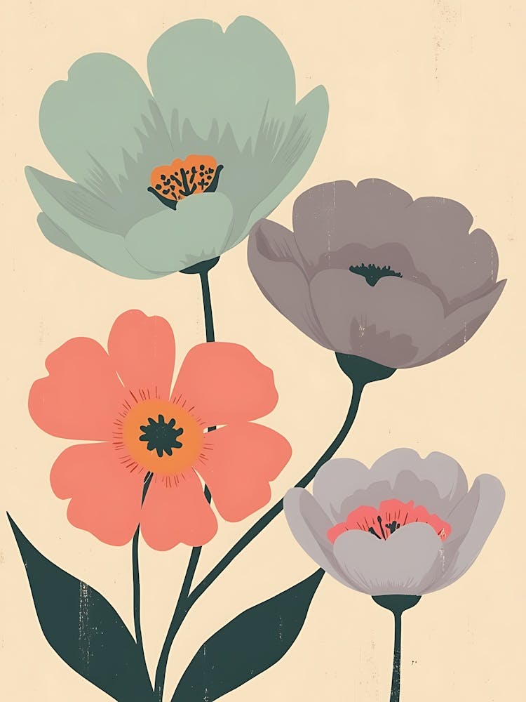 Dreamy Pastel Botanical Bliss