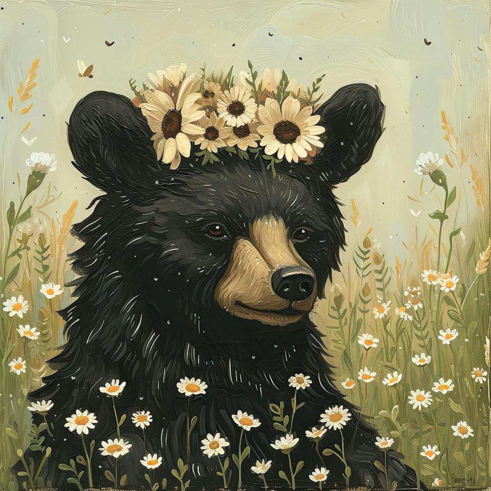 Bear Fairycore Painting 4