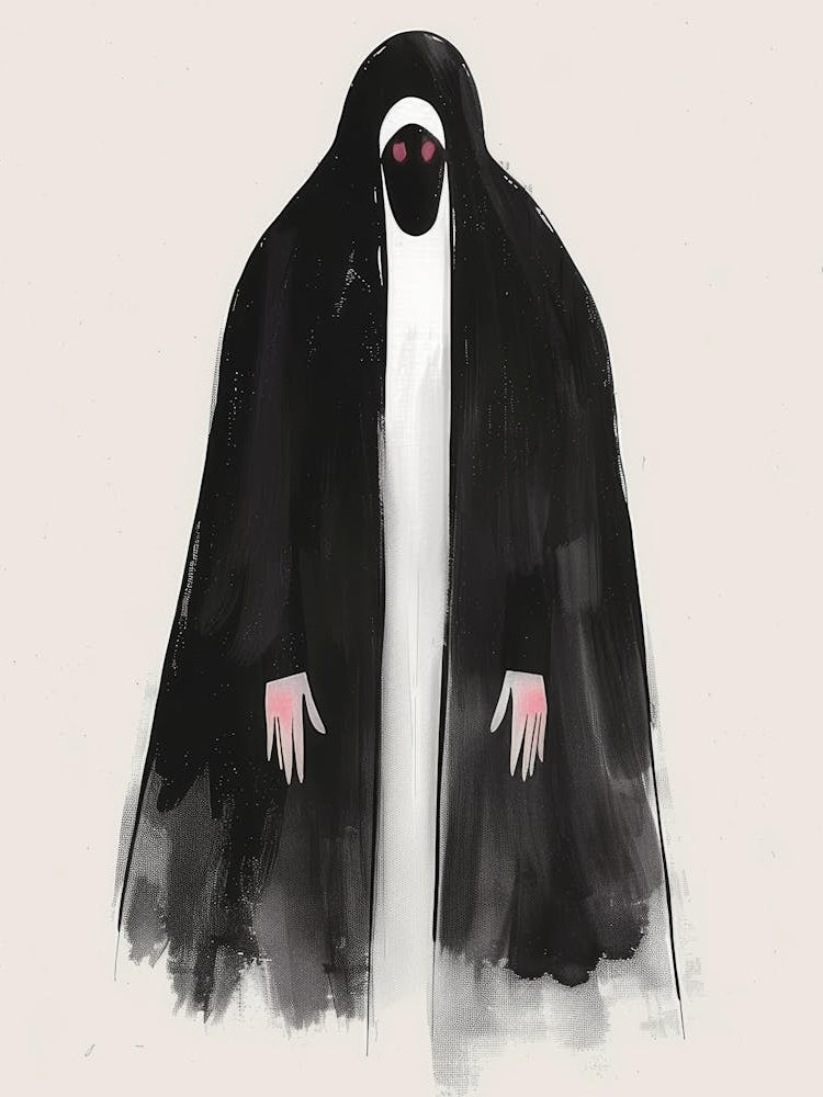 Nun Illustration