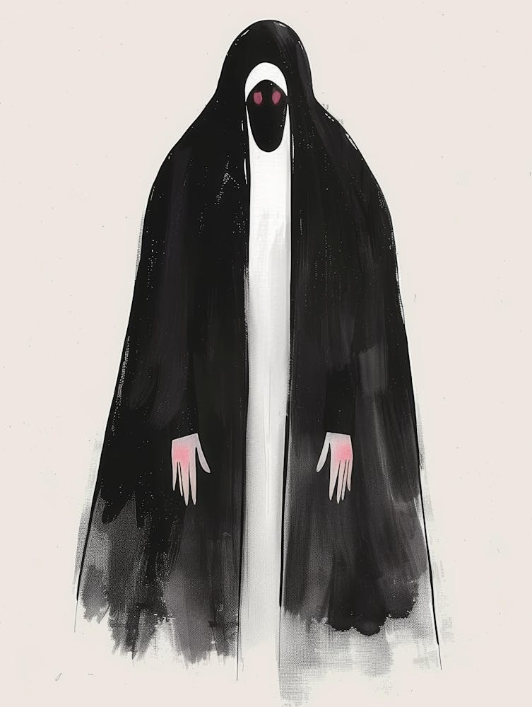 Nun Illustration