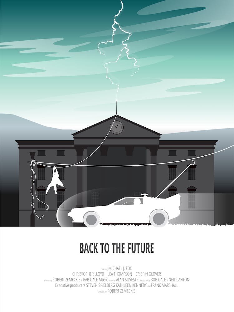 Delorean Back To The Future Part 1