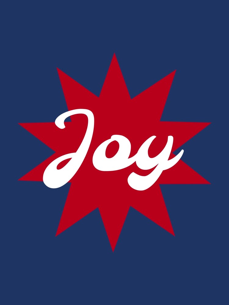 Joy Star Red and Blue