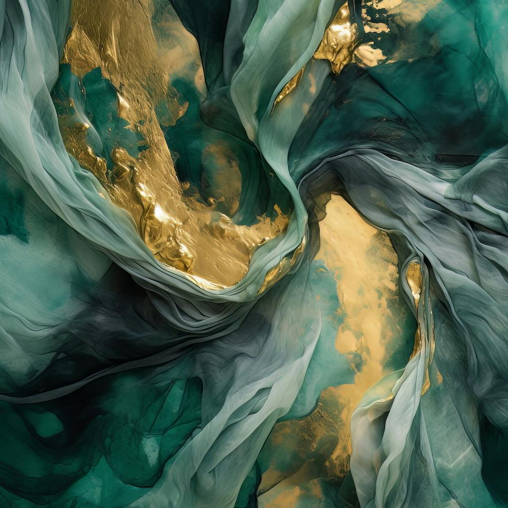 Emerald Gold Flow 3