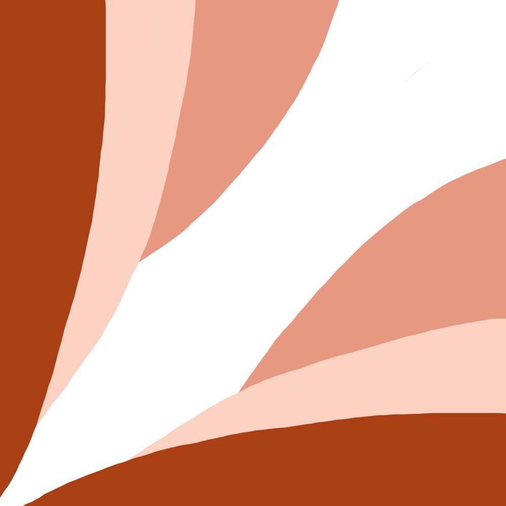 Minimal Brown Abstract Painting 