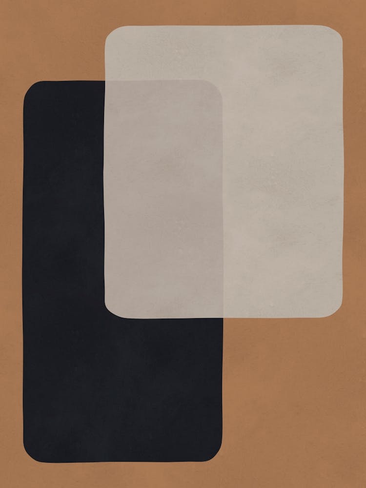 Abstraction on brown background 5