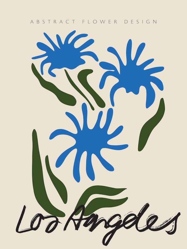Los Angeles Matisse Flower