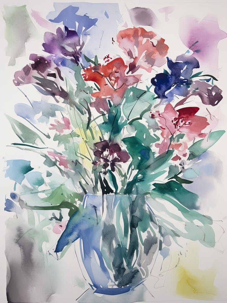 Lisanthius Blumen Illustration 1