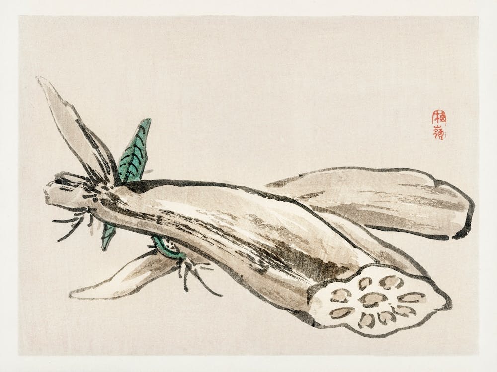 Lotus Root, Kōno Bairei