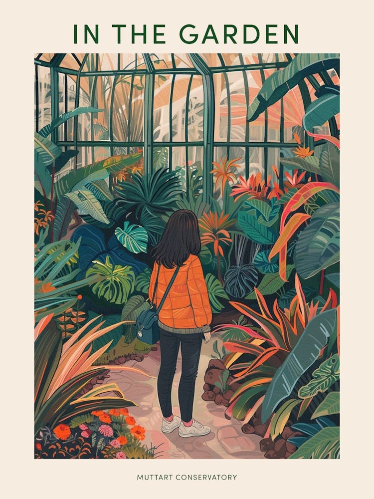 In The Garden Poster Muttart Conservatory Canada 2