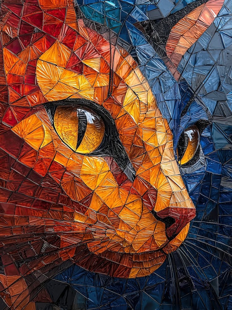 Mosaic Cat 11