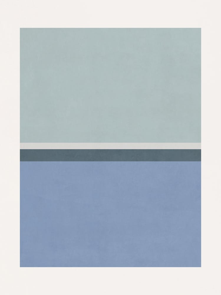 'Blue And White' 1