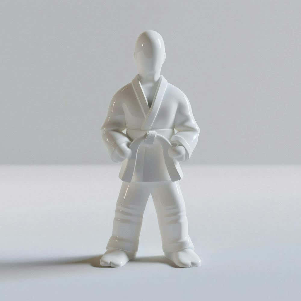 Karate Figurine