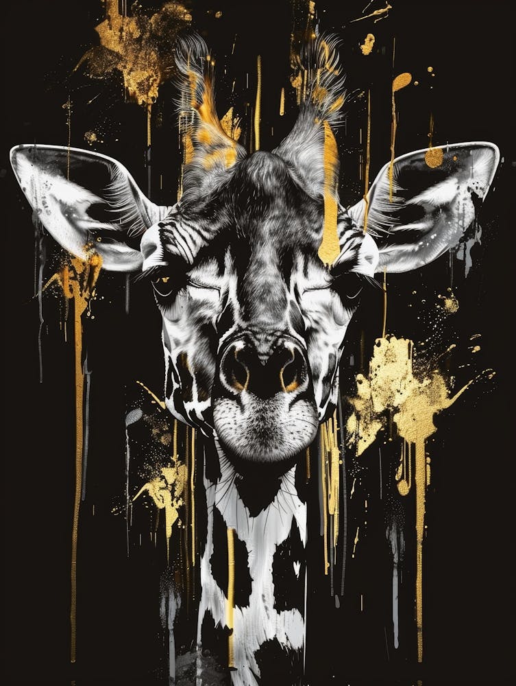 Giraffe Canvas Print 20