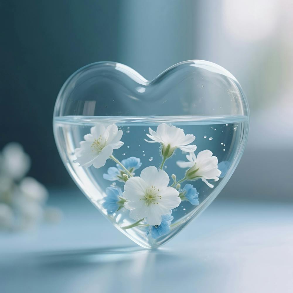 Heart With Flowers 1