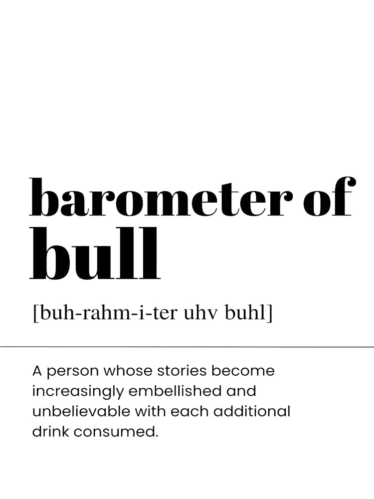 Barometer Of Bull