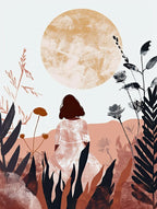 Woman In The Field, Minimalism