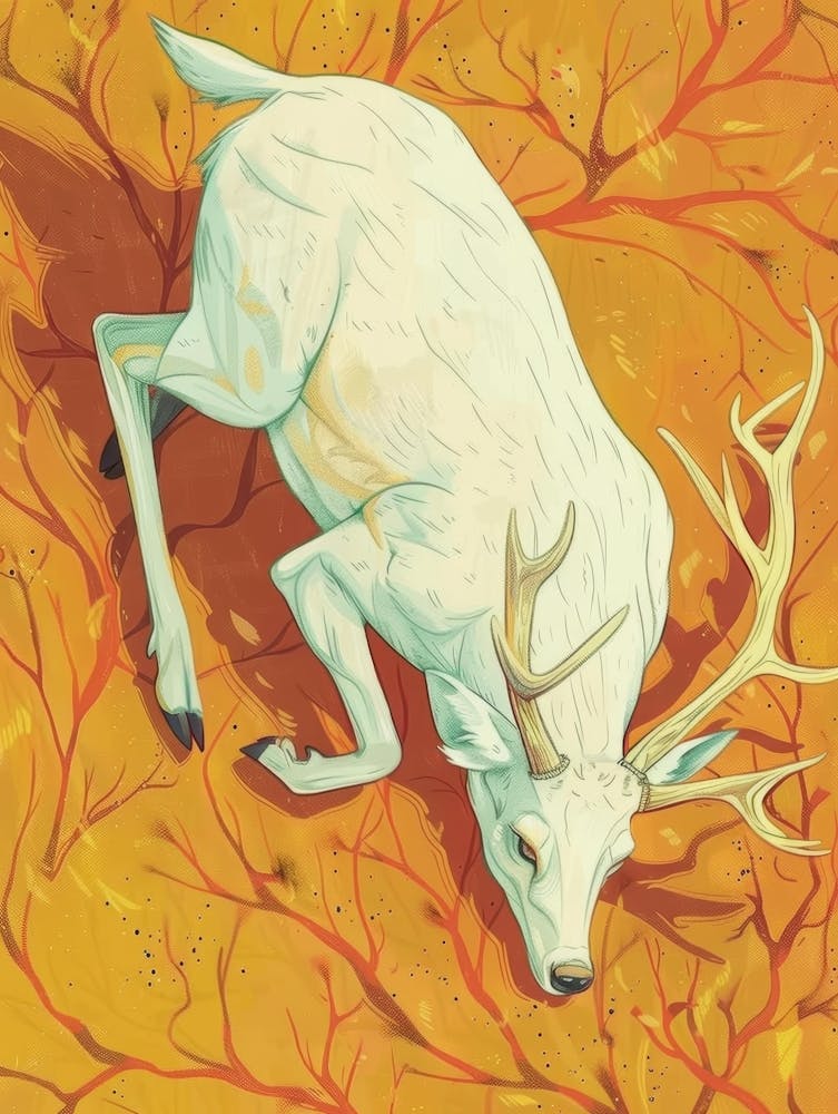 Deer Illustration 13