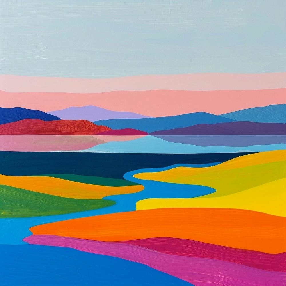 Abstract Travel Collection Lake Titicaca Bolivia Peru 4