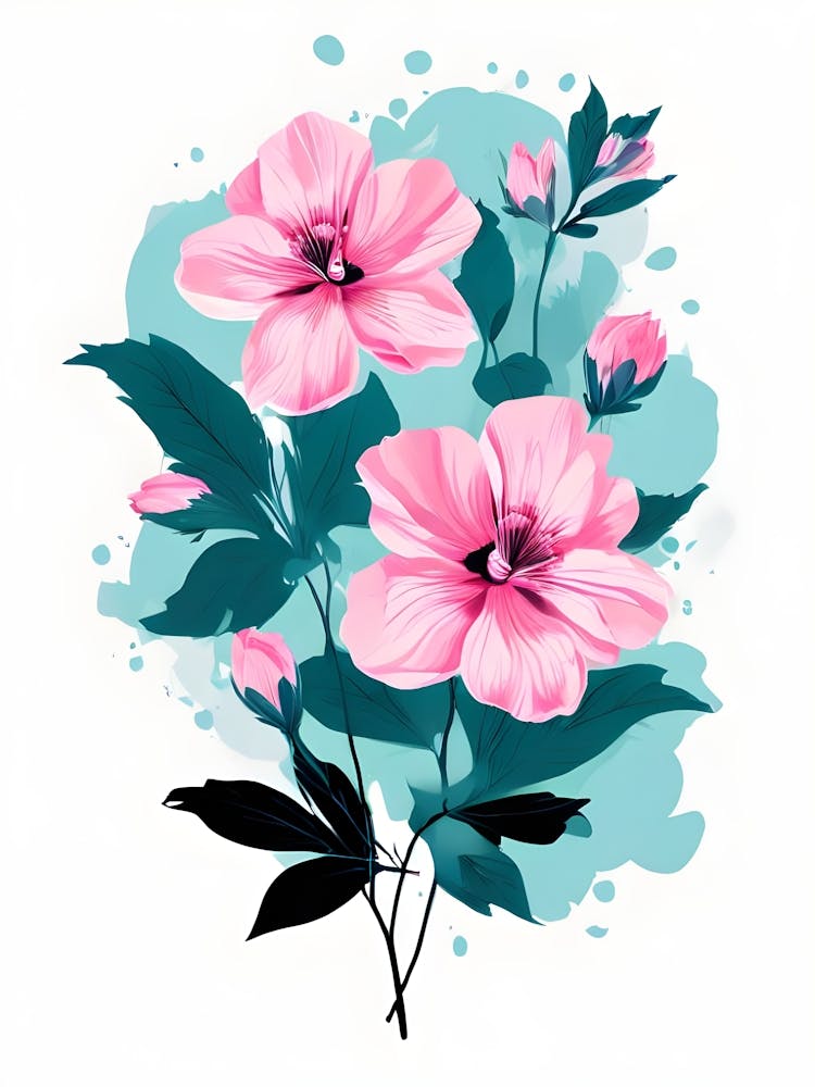 Pink Flowers 11