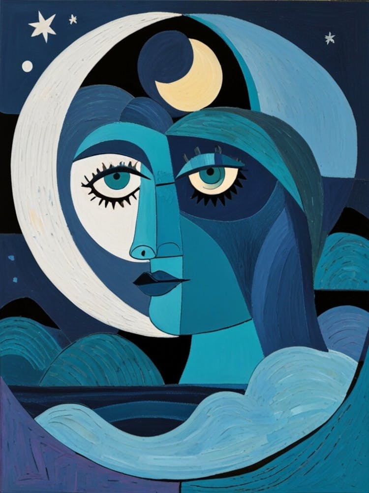 Moon And Stars 5