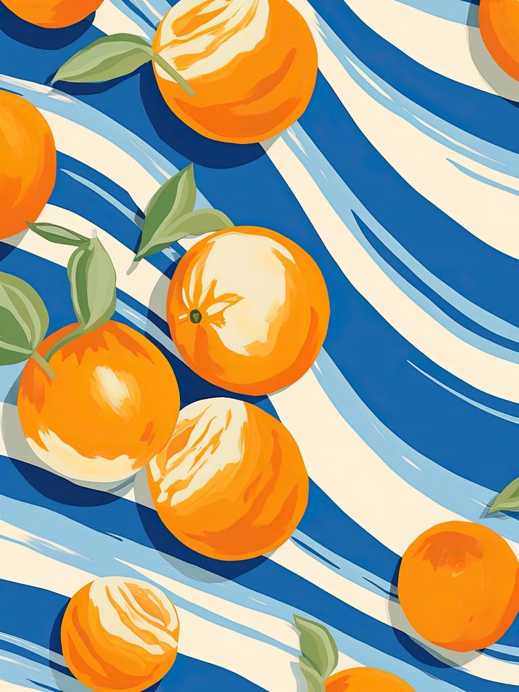 Apricots Fruit Summer Illustration 1