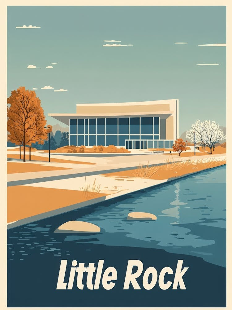Aihrgdesign A Classic 1960s Travel Poster For Little Rock Sho Bb3d9f50 1652 4386 8ece 4a4857464b20 0