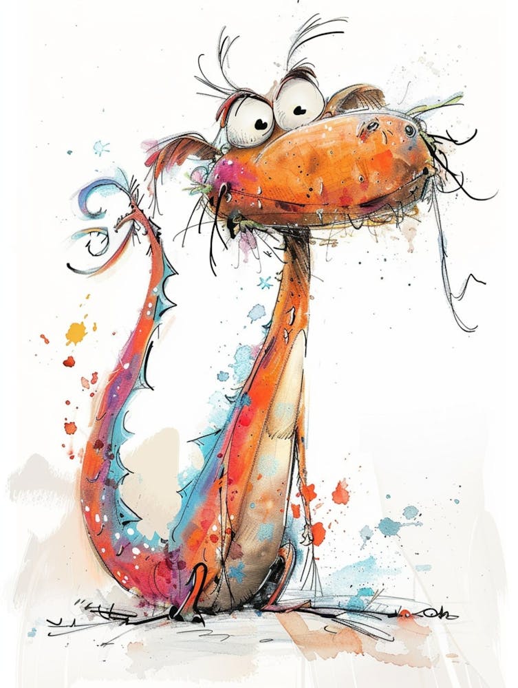 Dragon - Impression sur toile