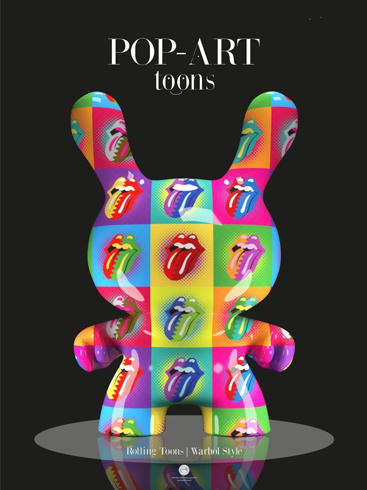 Rolling Toons | Warhol Style | Pop Art World 2025