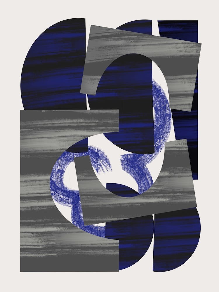 Abstract Stripe Minimal Collage 27