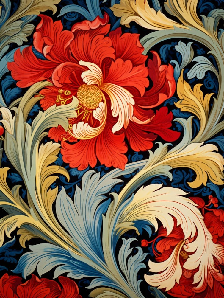 Motif floral 81
