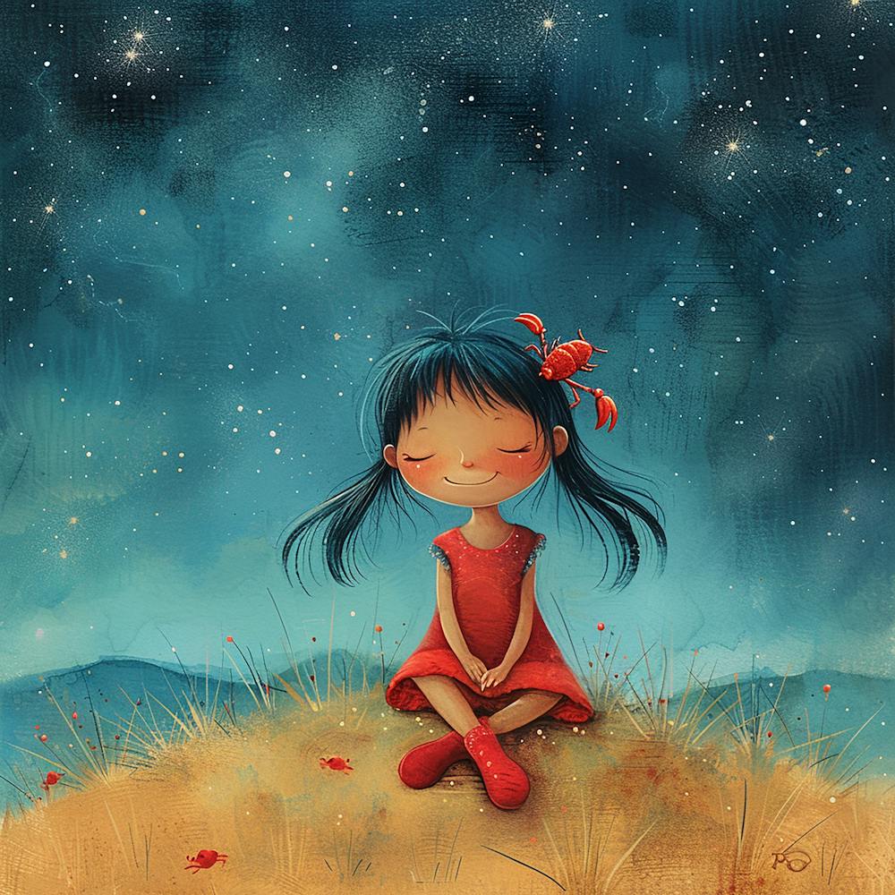 Little Girl Under The Stars