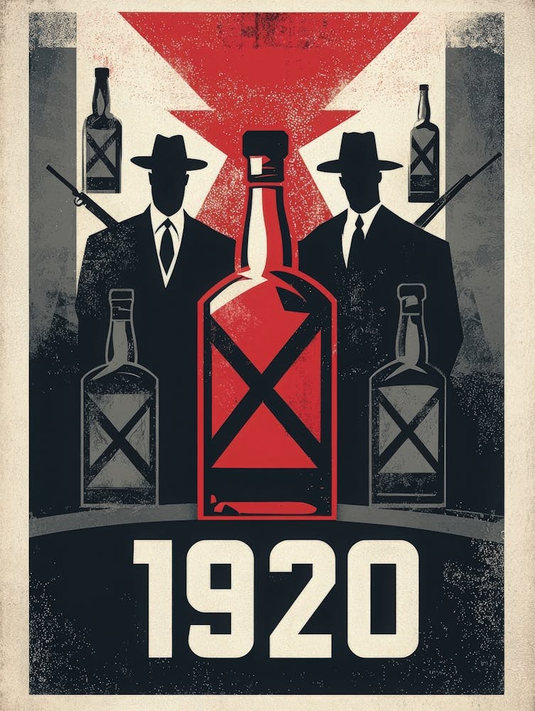 Aihrgdesign A Vintage Poster Symbolizing The Beginning Of Pro 9a9e303a A588 4f8a 8f48 D094bd6b845b 3