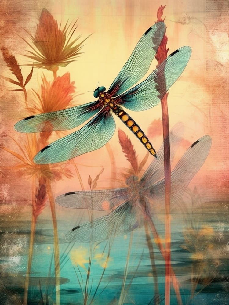 Dragonfly Wetlands Illustration 3