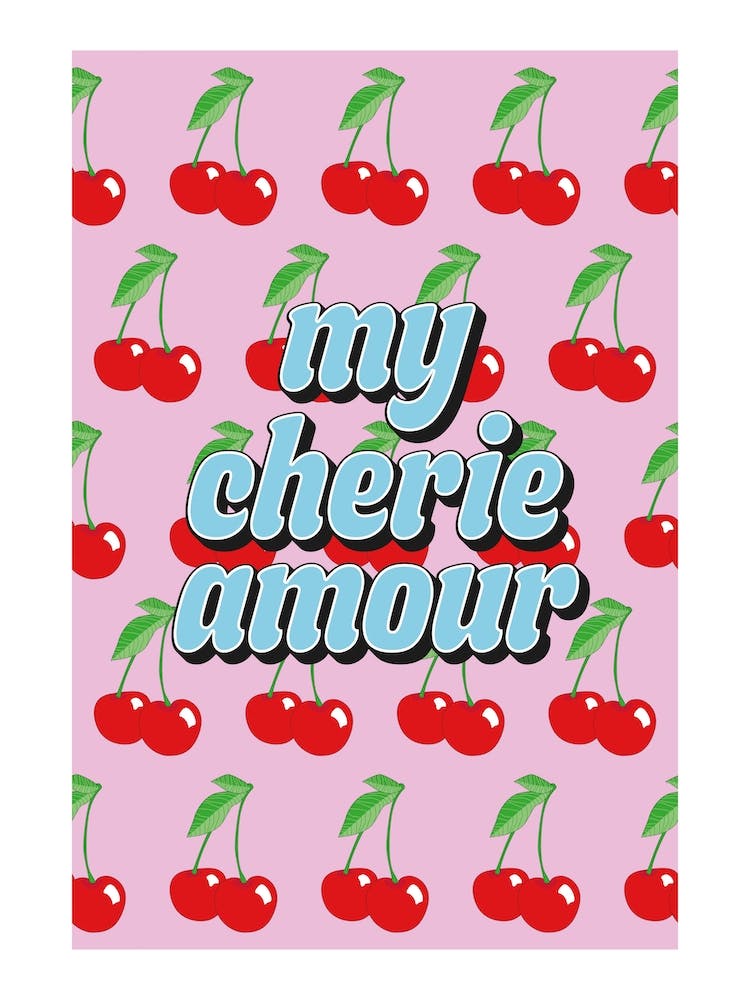My Cherie Amour Cherry Pattern