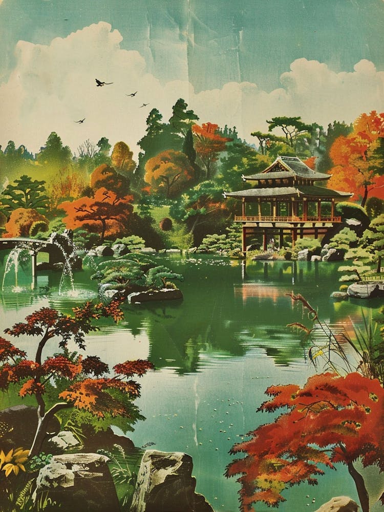 Kenrokuen Garden In Kanazawa Mid Century Modern 3