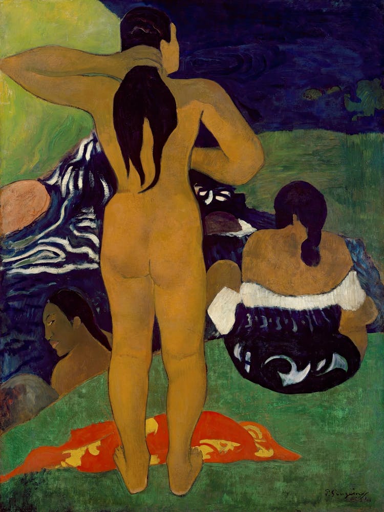 Tahitian Women Bathing (1892), Paul Gauguin