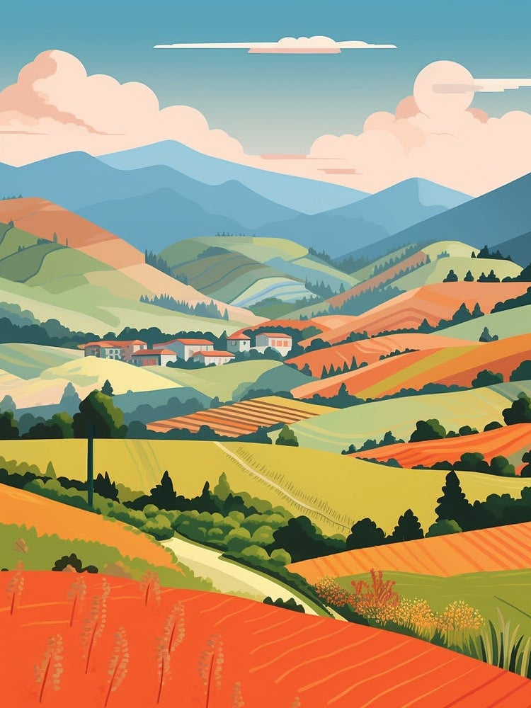 Colombia 2 Travel Illustration