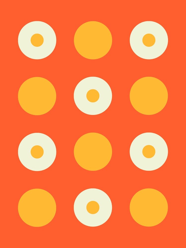 Mid Century Modern Geometric Pattern