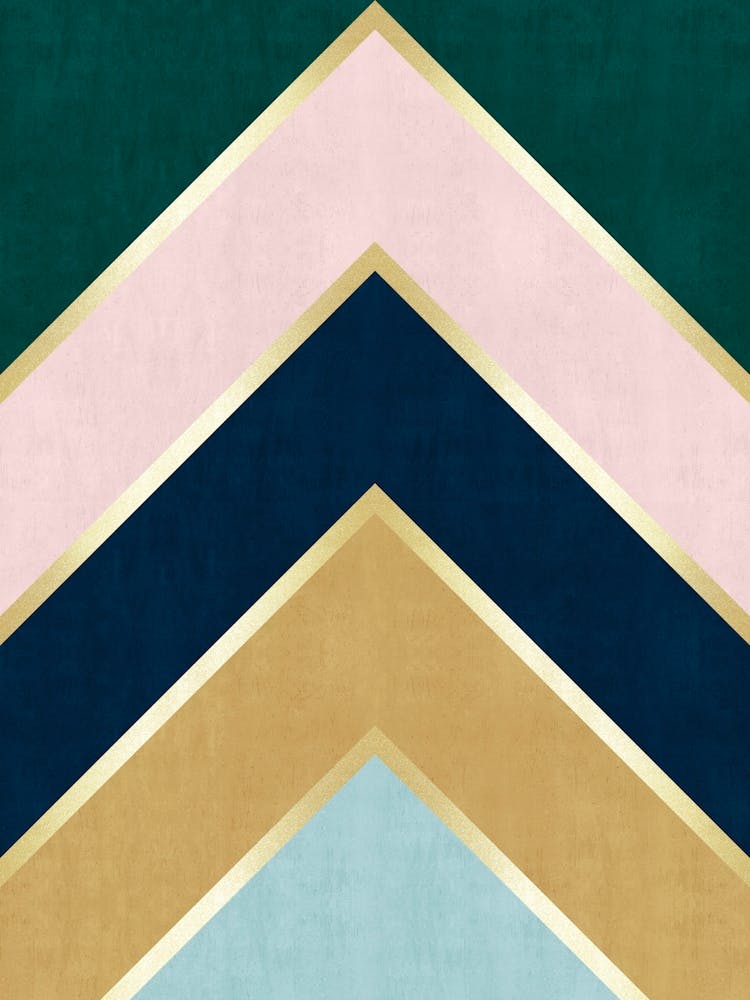 Geometry with gold and textures 4