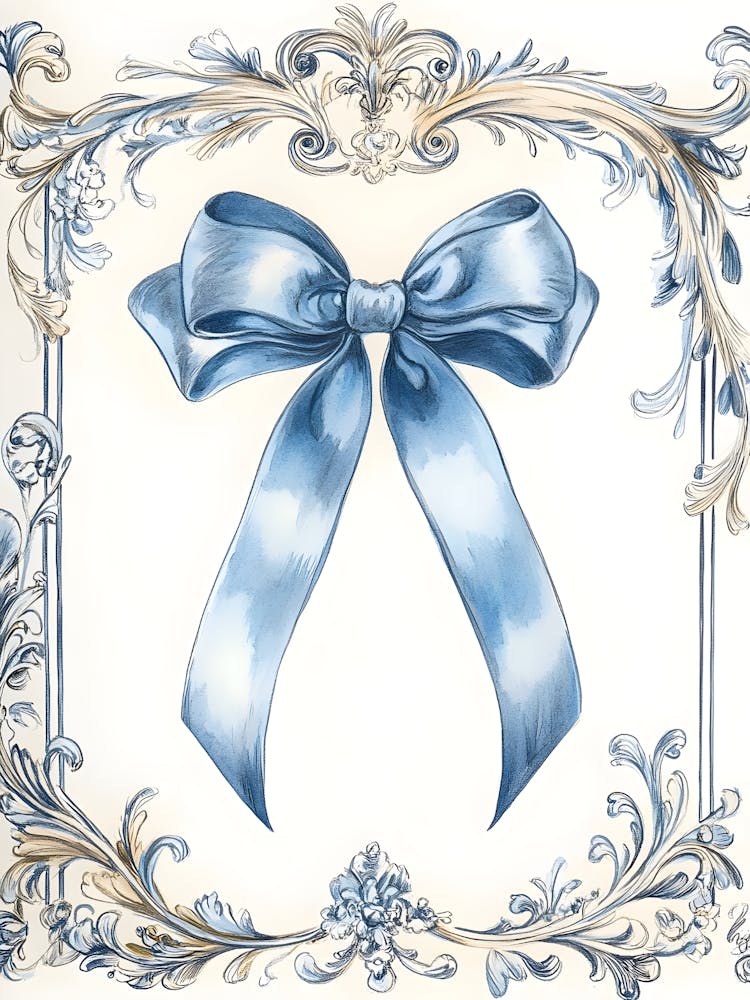 Blue Bow