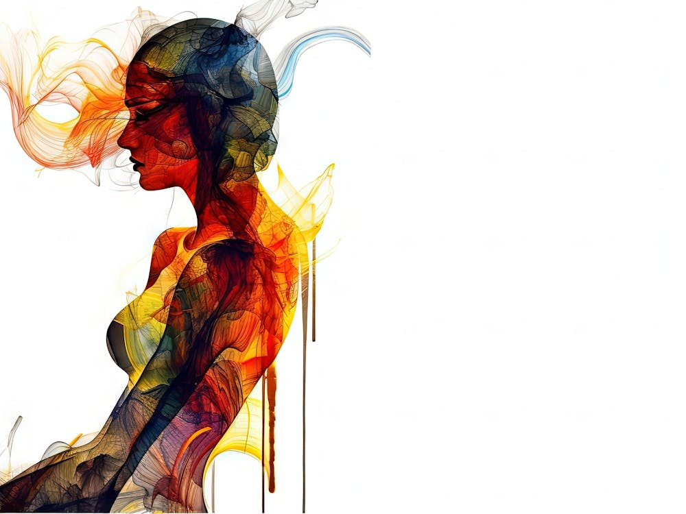 Abstract Of A Woman 6