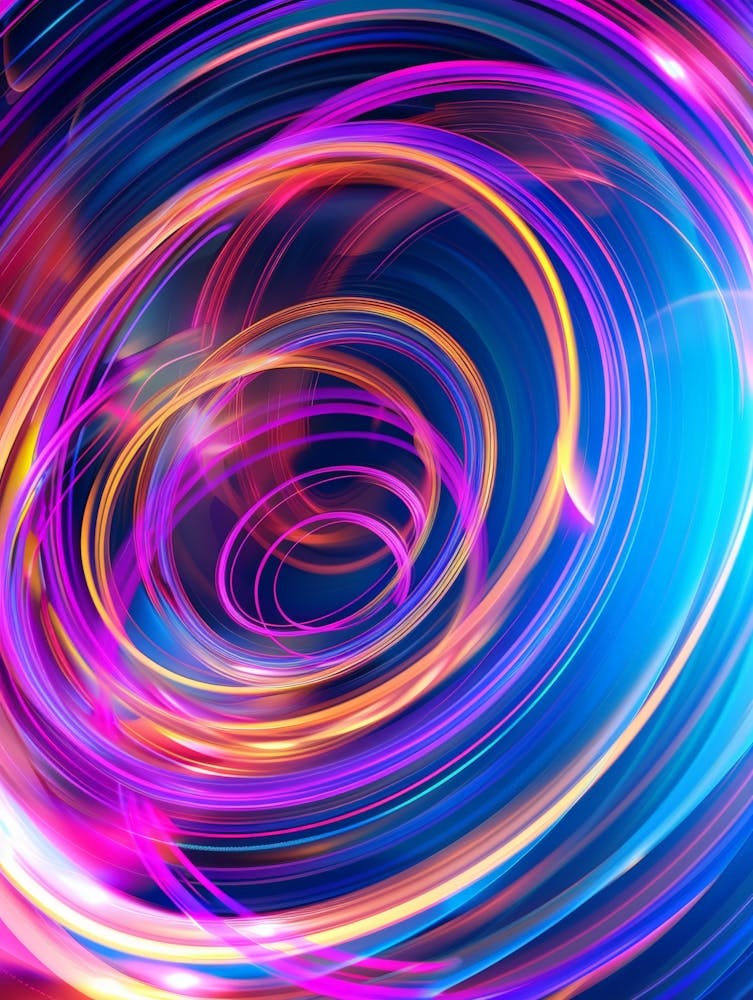 Abstract Swirls Background
