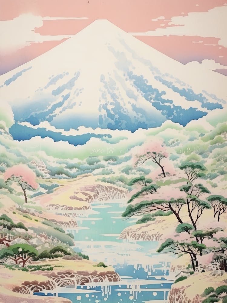 Mount Iwate In Iwate, Japanese Landscape 3