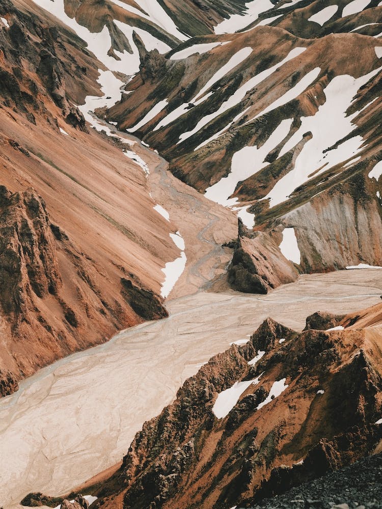 Snowy Mountain Range