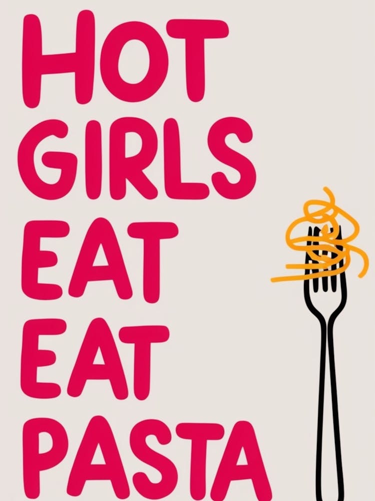 Hot Girls Eat Pasta 10