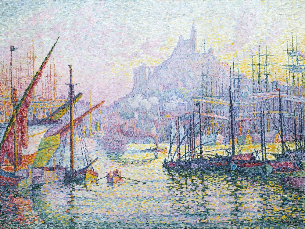 Notre Dame De La Garde (La Bonne–Mère), Marseilles, Paul Signac