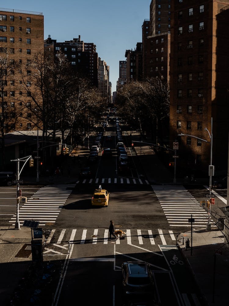 New York City Straßenszene