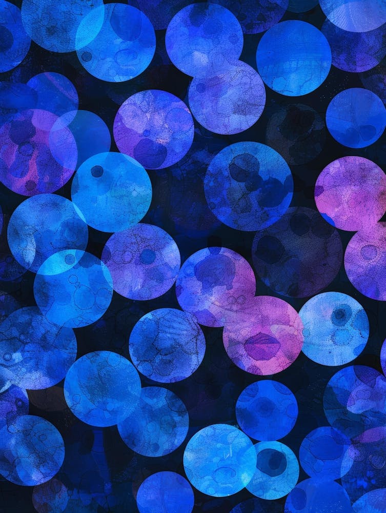 Blue Circles 37