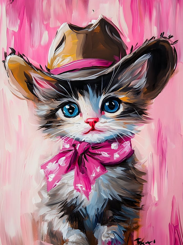 Cowgirl Kitten 1